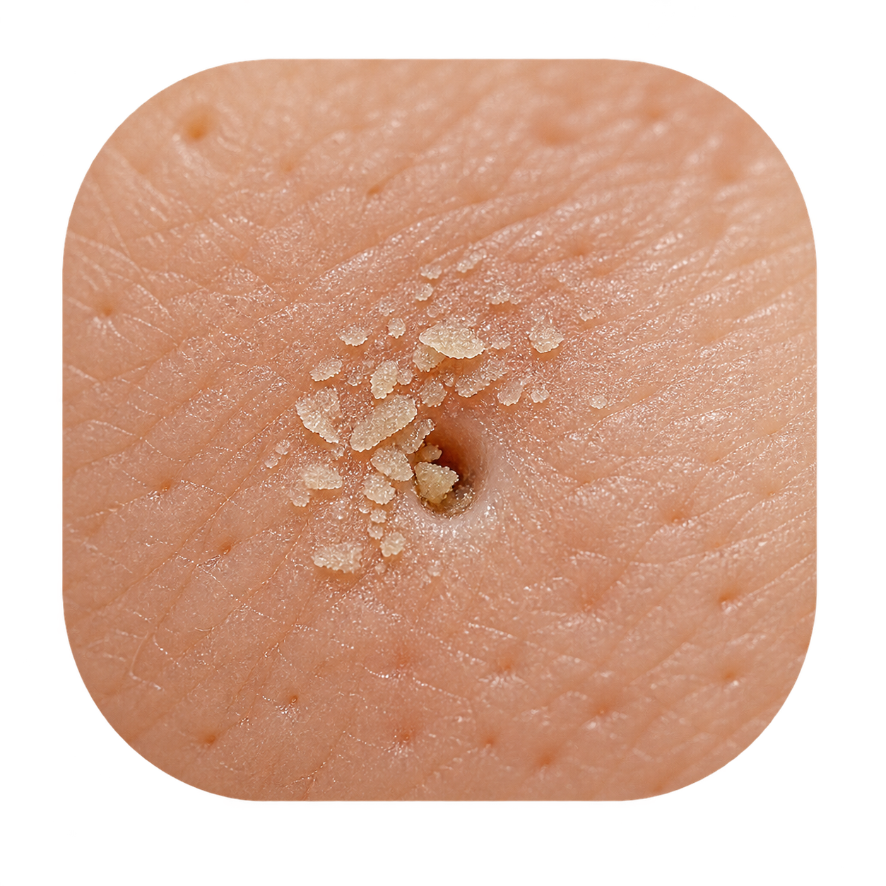 Dead skin cells