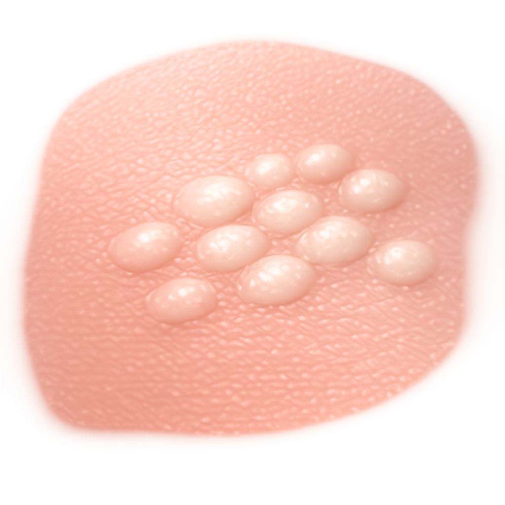 Clustered bumps