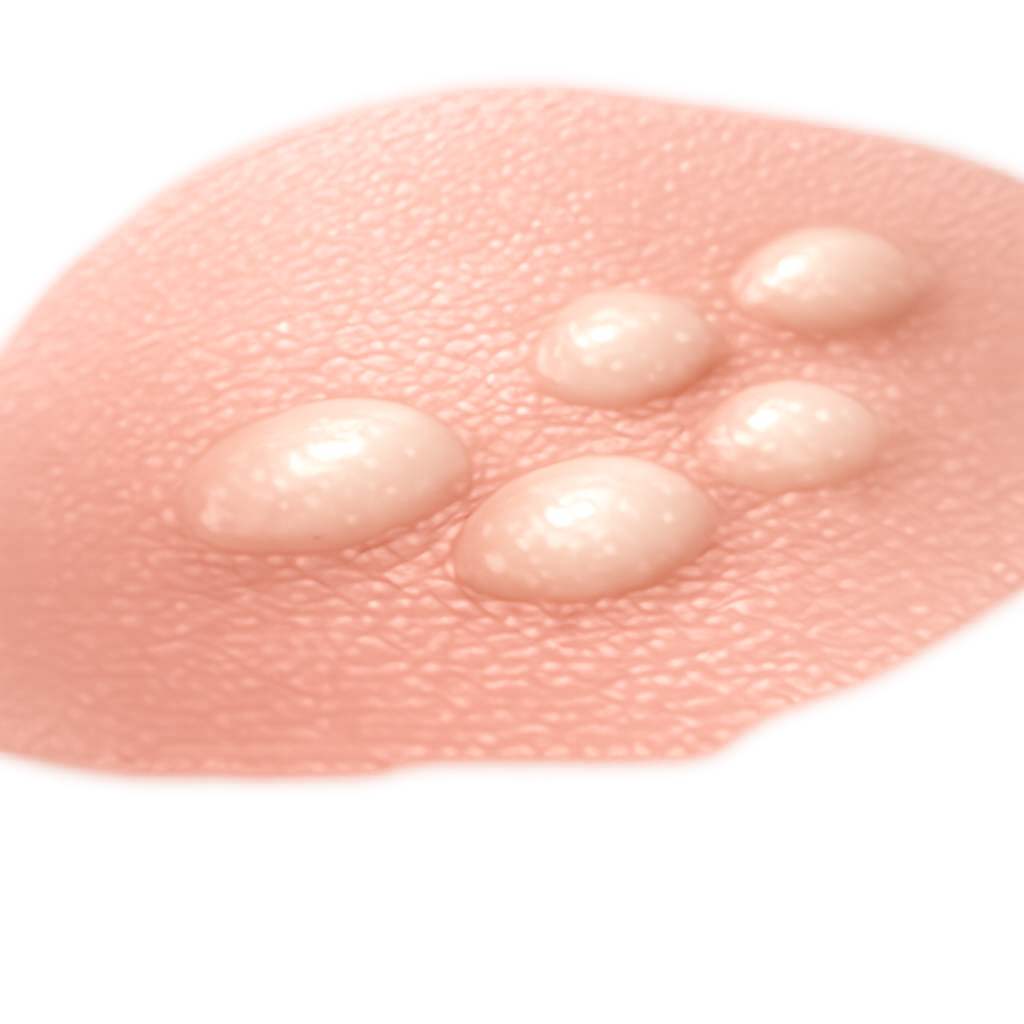 Rounded bump