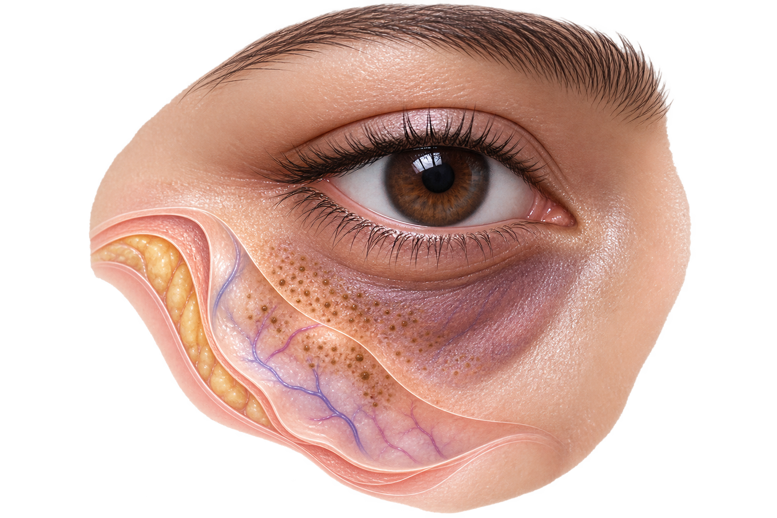Mixed Dark Circles