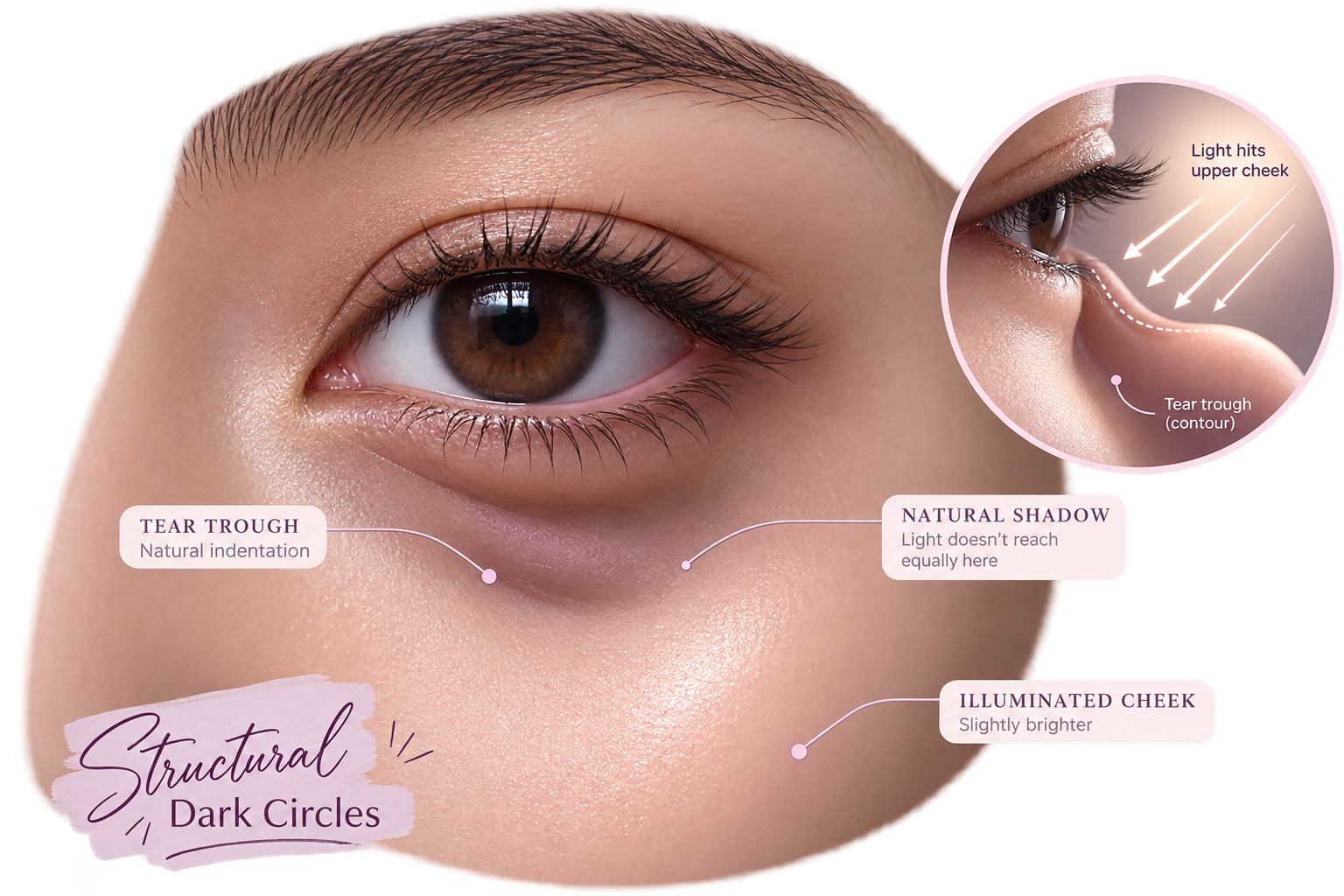 Structural Dark Circles