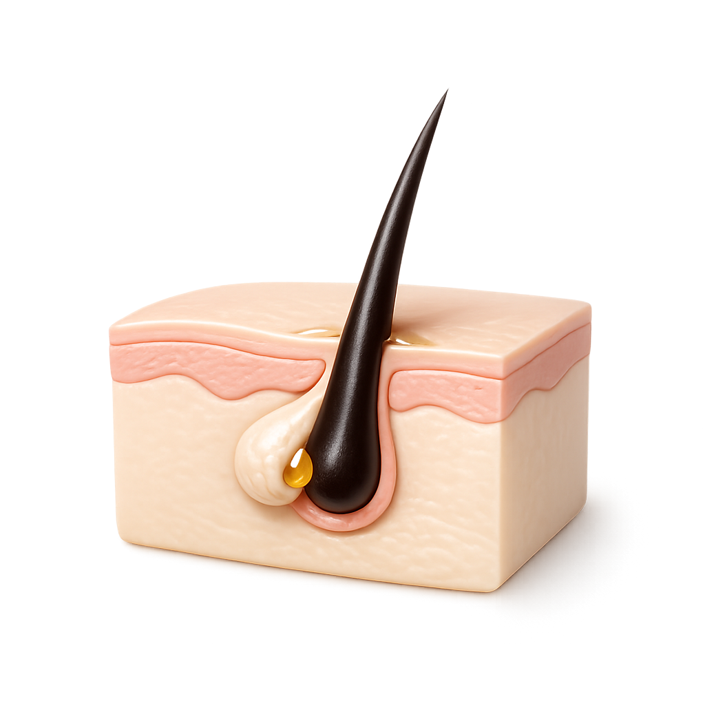 Low sebum production