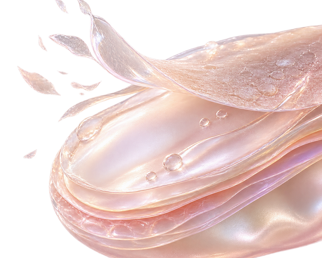 Skincare illustration representing exfoliating and resurfacing