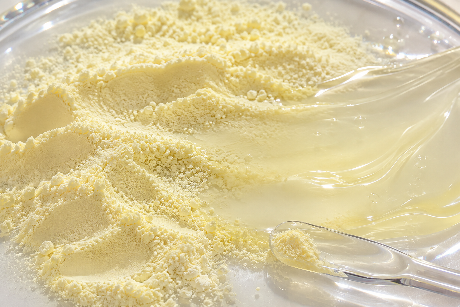 Sulfur skincare illustration