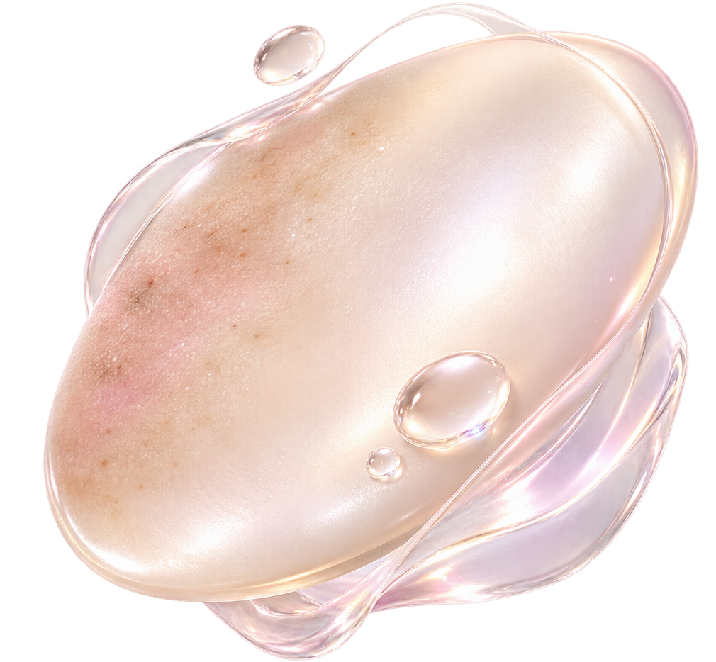 Skincare illustration representing brightening and pigmentation