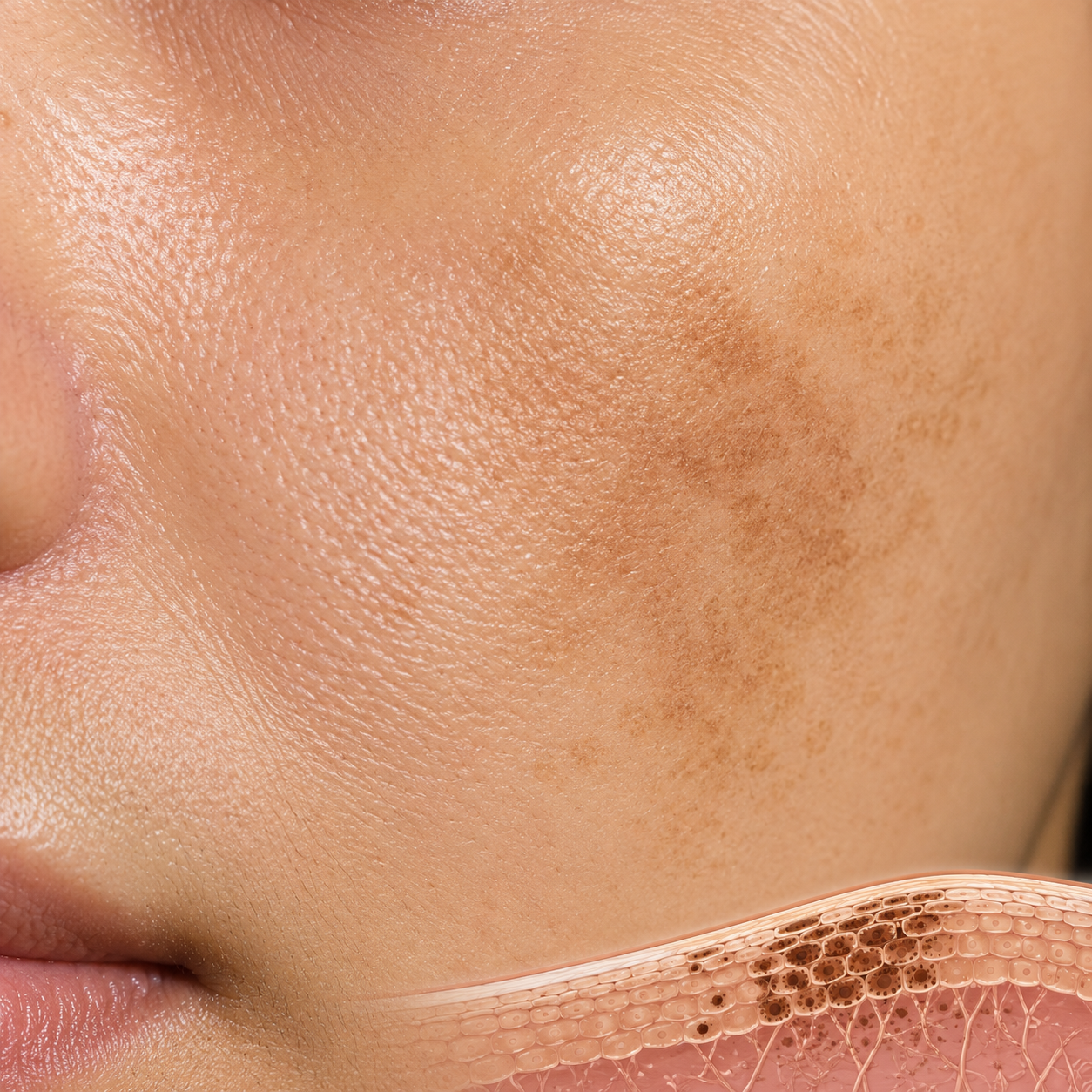 Melasma becoming darker