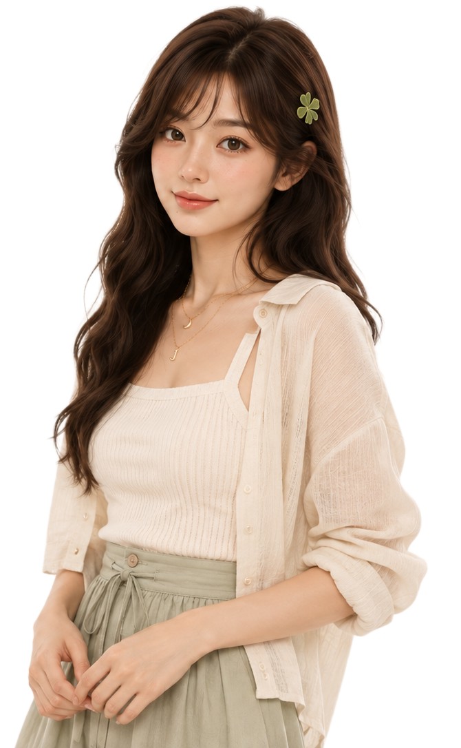 Mimii skincare character