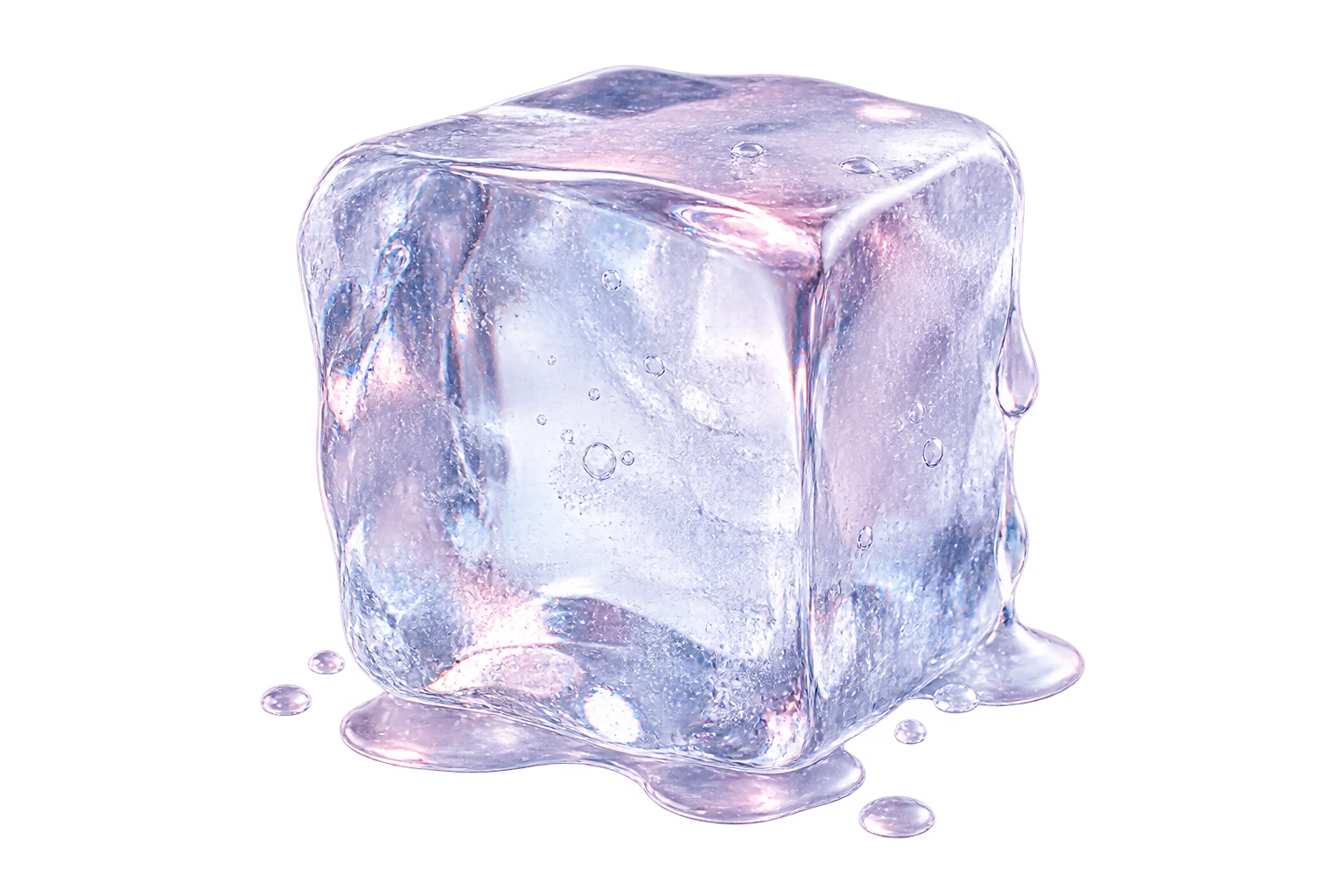 Ice cube illustration