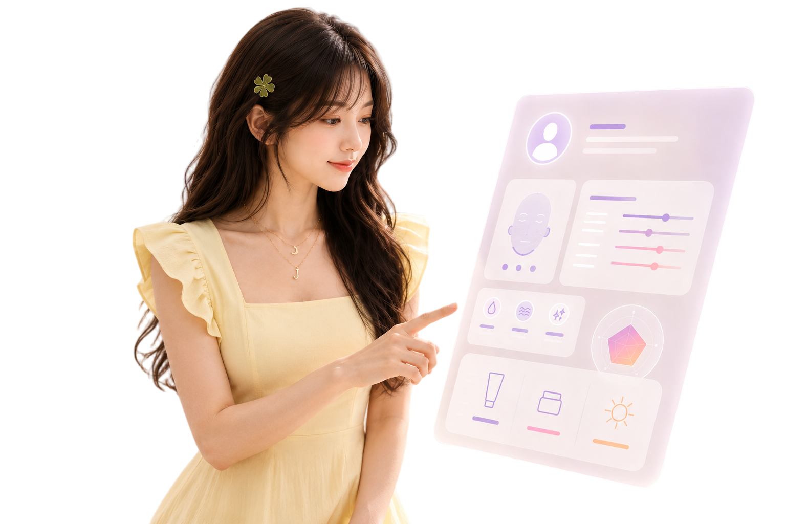 Mimii with your personalized skin analysis