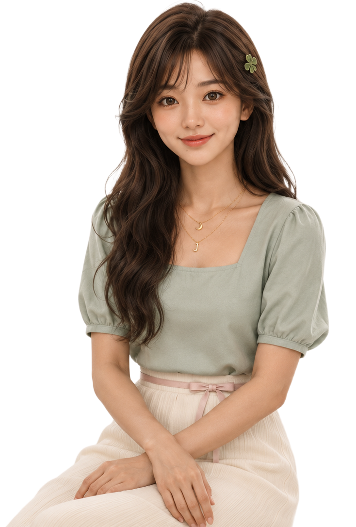 Mimii skincare character